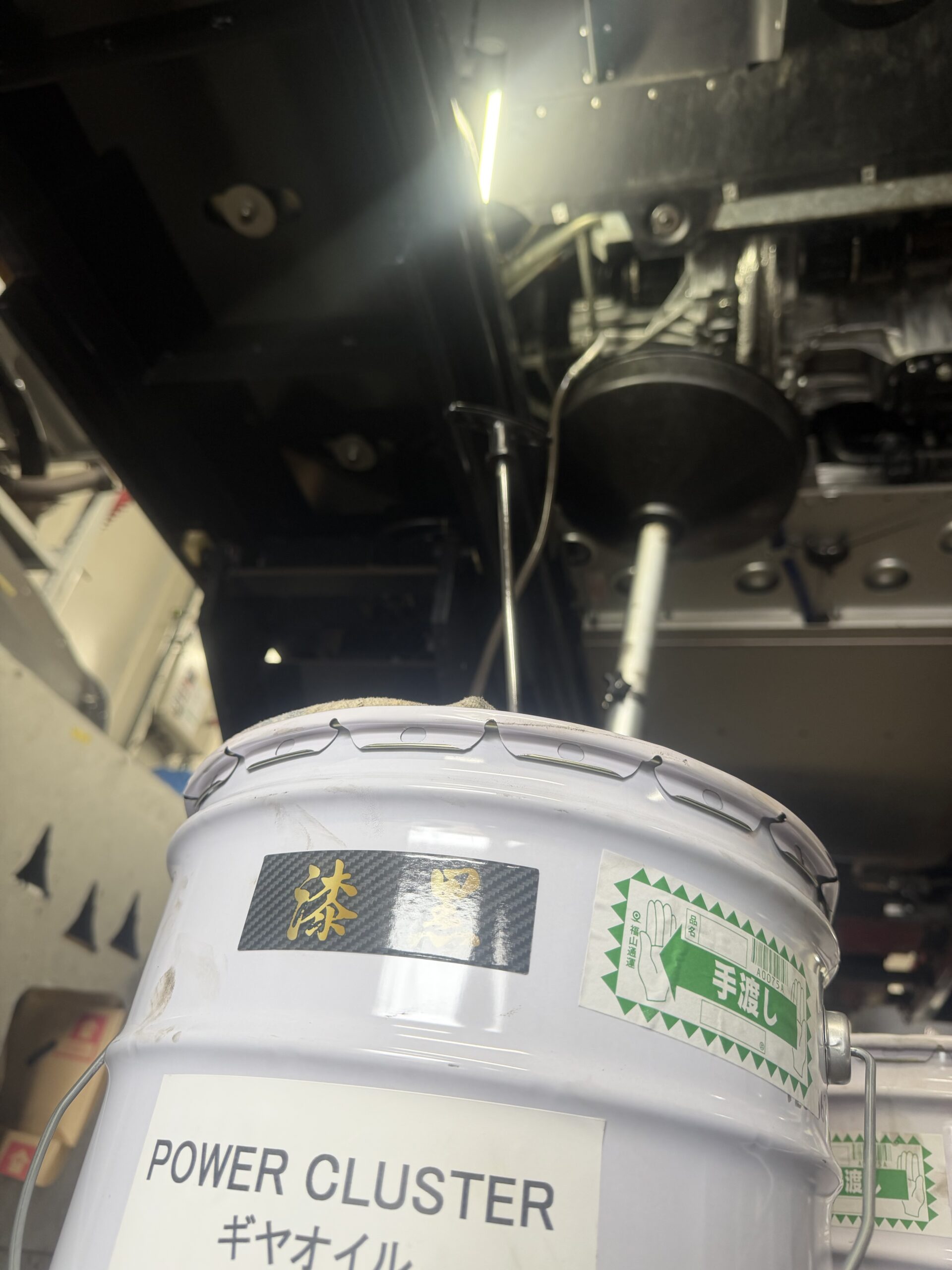 エリーゼ240FE ミッションオイル交換